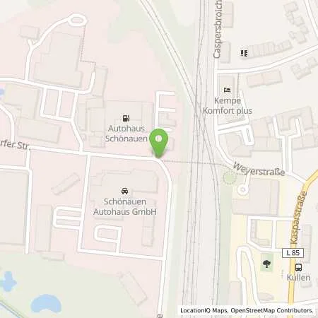 Standortübersicht der Tankstelle Autohaus Bonsmann in 42697 Solingen