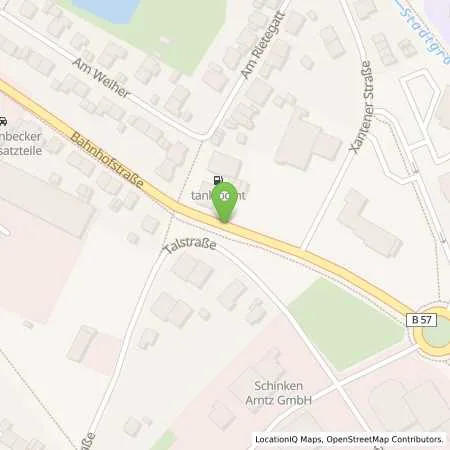 Standortübersicht der Tankstelle Freie Tankstelle Berns in 47546 Kalkar