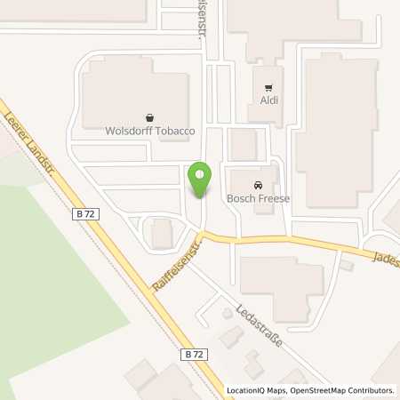 Standortübersicht der Autogas (LPG) Tankstelle: Freie Tankstelle Parkkauf Aurich in 26603, Aurich