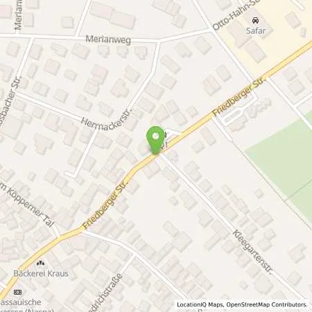 Standortübersicht der Tankstelle Q1 Tankstelle - Weidinger Autodienst GmbH in 61381 Friedrichsdorf