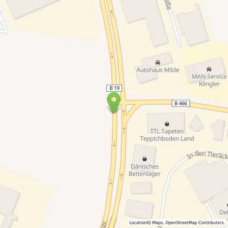 Standortübersicht der Tankstelle OMV Roth in 89520 Heidenheim