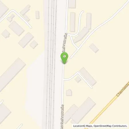 Standortübersicht der Tankstelle Rheingas Halle - Saalegas GmbH in 06132 Halle/Saale