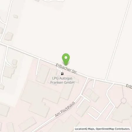 Standortübersicht der Tankstelle LPG Autogas Franken GmbH in 91541 Rothenburg o.Tbr.