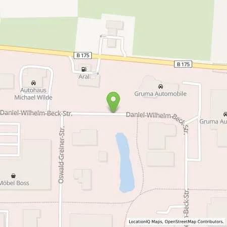 Standortübersicht der Tankstelle Autohaus Seyffarth in 04720 Döbeln