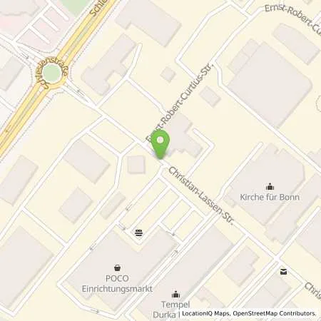 Standortübersicht der Tankstelle Auto Greuel GmbH & Co. KG in 53117 Bonn-Buschdorf