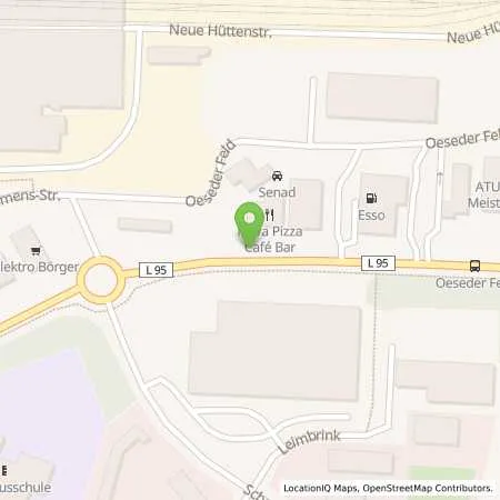 Standortübersicht der Tankstelle ESSO Station Stengel in 49124 Georgsmarienhütte