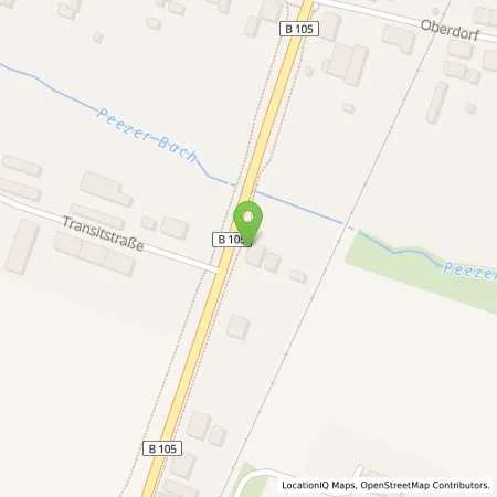 Standortübersicht der Tankstelle Esso Tankstelle Autohof Mönchhagen in 18182 Mönchhagen