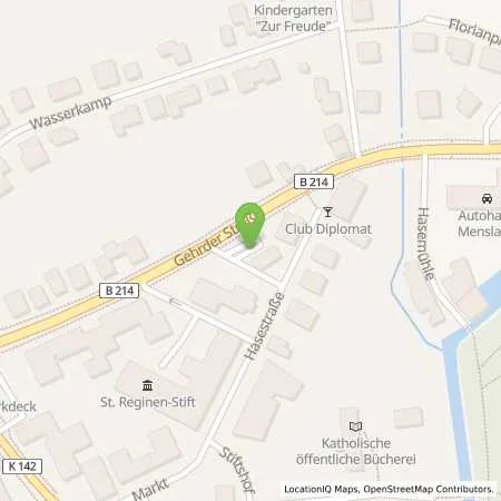 Standortübersicht der Tankstelle bft - Tankstelle Holtkamp KG in 49593 Bersenbrück