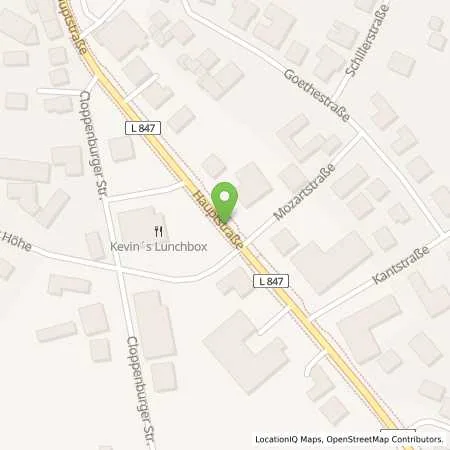 Standortübersicht der Tankstelle bft - Tankstelle Stapel in 49681 Garrel