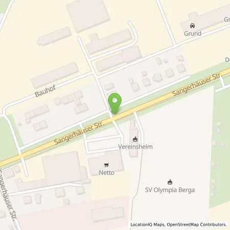 Standortübersicht der Tankstelle Autohaus Grund in 06536 Berga