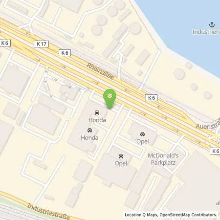 Standortübersicht der Tankstelle Valentin Flüssiggas GmbH in 55120 Mainz