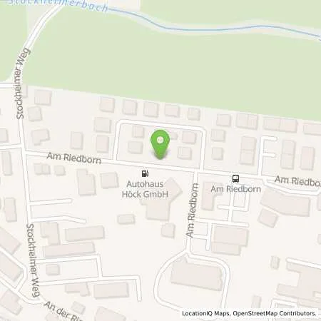 Standortübersicht der Tankstelle Höck Autohaus GmbH in 61250 Usingen