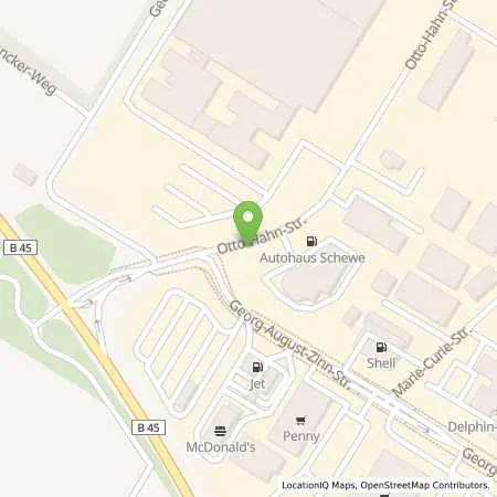 Standortübersicht der Tankstelle Autohaus Schewe in 64823 Groß Umstadt