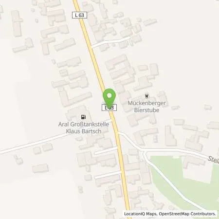 Standortübersicht der Tankstelle Aral-Tankstelle und Autocenter in 01979 Lauchhammer