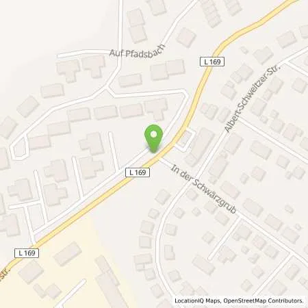 Standortübersicht der Tankstelle Araltankstelle H. J. Brückmann in 55774 Baumholder