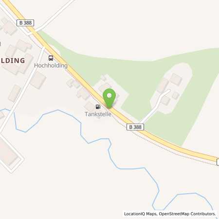 Standortübersicht der Autogas (LPG) Tankstelle: Shell-Station Hochholding Karl Fixmer in 84323, Massing
