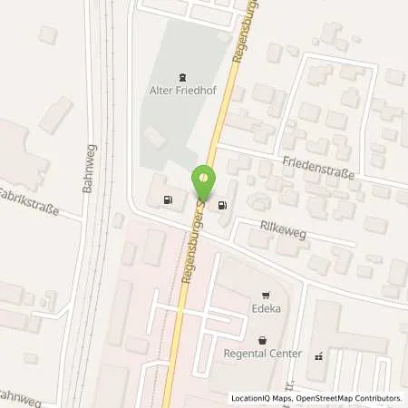 Standortübersicht der Tankstelle AVIA Tankstelle Sigurd Schlecht in 93128 Regenstauf