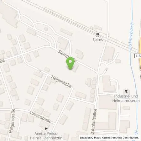 Standortübersicht der Tankstelle Fischer Meneralöl GmbH in 35606 Solms