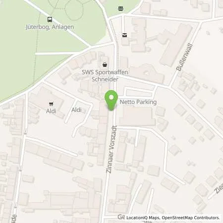 Standortübersicht der Tankstelle Gas Car, Inh. Jens Mattausch in 14913 Jüterbog