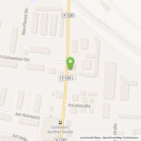 Standortübersicht der Tankstelle ATG Autoteile Gasverkauf in 39245 Gommern