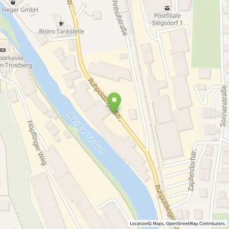 Standortübersicht der Tankstelle Autotechnik Peter Bittner in 83313 Siegsdorf