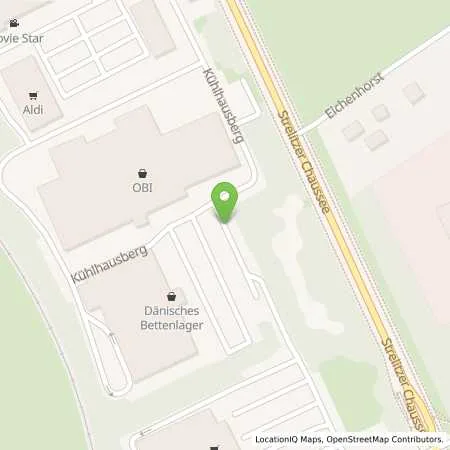 Standortübersicht der Tankstelle Baumaschinen Armin Schulz in 17235 Neustrelitz