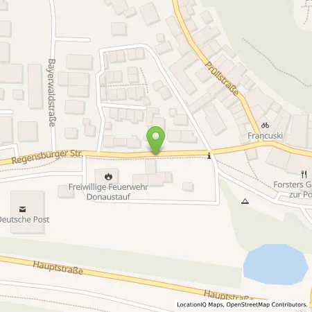 Standortübersicht der Tankstelle AVIA-Service-Station Donaustauf in 93093 Donaustauf