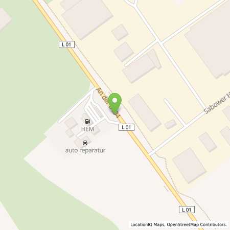 Standortübersicht der Autogas (LPG) Tankstelle: HEM Tankstelle in 23923, Schönberg