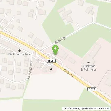 Standortübersicht der Tankstelle Auto Gerbaulet GmbH in 33428 Harsewinkel