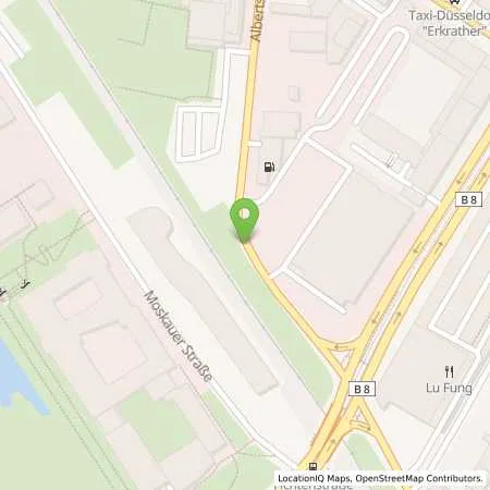 Standortübersicht der Tankstelle SVG Nordrhein eG in 40233 Düsseldorf-Flingern