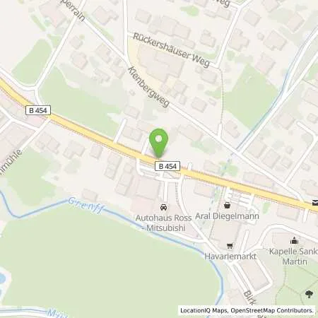 Standortübersicht der Tankstelle Ross Automobile Heinirch Ross KG Lomo-Tankstelle in 34626 Neukirchen