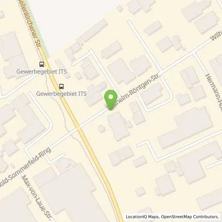 Standortübersicht der Tankstelle Fred Pfennings GmbH & Co.KG in 52499 Baesweiler