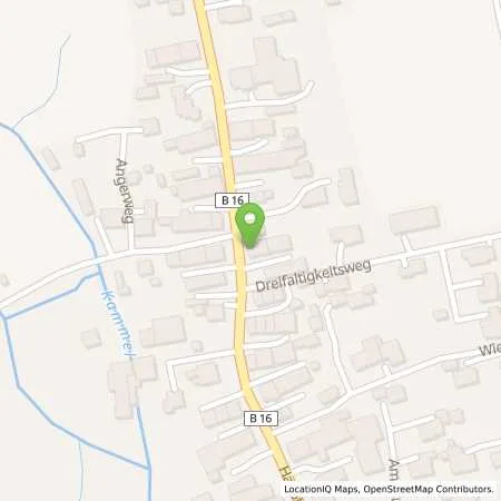 Standortübersicht der Tankstelle Siegbert Schmid GmbH in 87739 Breitenbrunn (Loppenhausen)