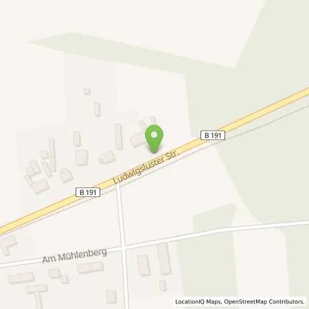 Standortübersicht der Tankstelle LTG-Tankstelle in 19294 Malliß