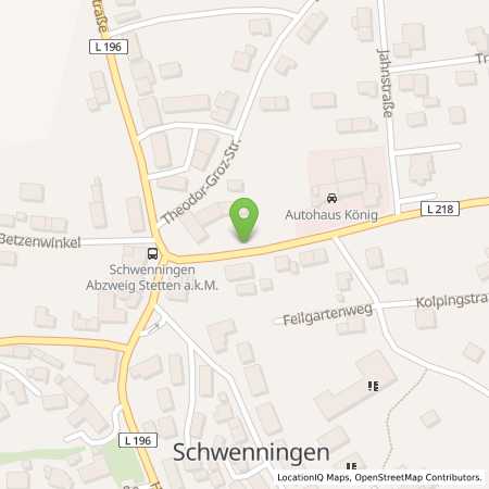 Standortübersicht der Autogas (LPG) Tankstelle: Autohaus Richard König in 72477, Schwenningen (Baden)