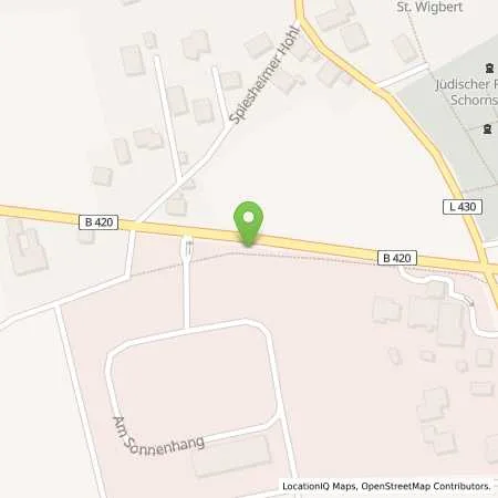 Standortübersicht der Tankstelle Shell Tankstelle Rainer Weifenbach in 55288 Schornsheim