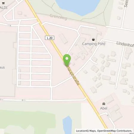 Standortübersicht der Tankstelle Camping Pöhl in 16547 Birkenwerder