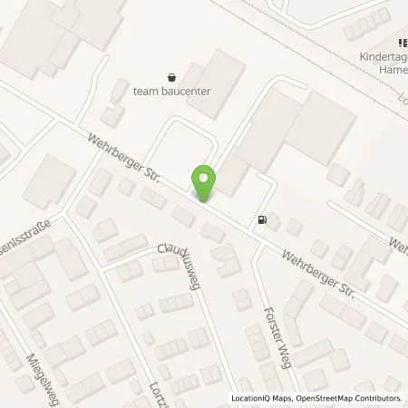 Standortübersicht der Tankstelle Hild & Comp. GmbH in 31785 Hameln