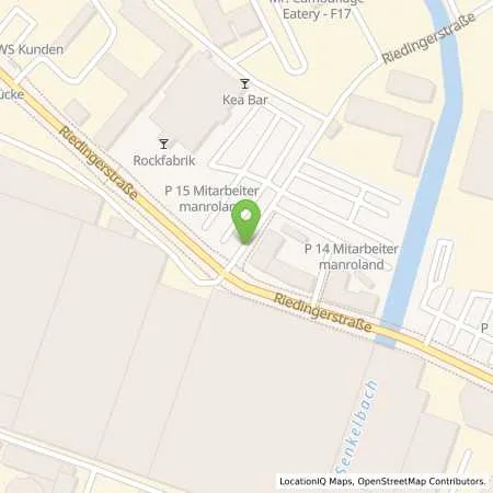 Standortübersicht der Tankstelle Auto Rotter in 86153 Augsburg