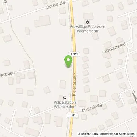 Standortübersicht der Tankstelle Autohaus Ungermann in 24576 Bad Bramstedt