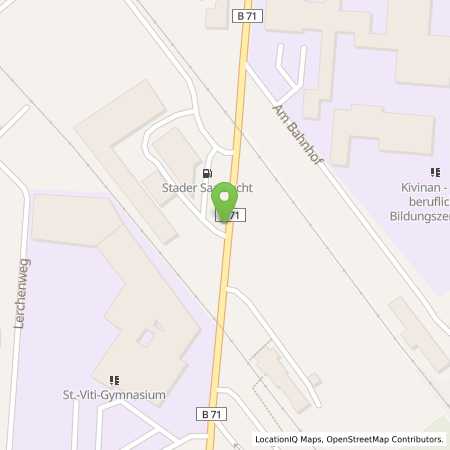 Standortübersicht der Autogas (LPG) Tankstelle: Stader Saatzucht H. Steffen in 27404, Zeven