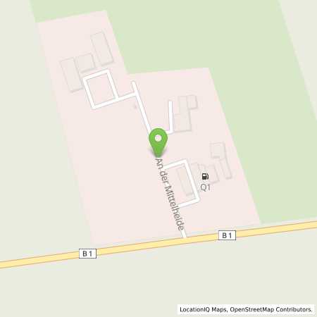 Standortübersicht der Autogas (LPG) Tankstelle: Q1 Tankstelle Seeger in 39307, Roßdorf