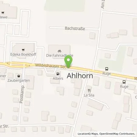 Standortübersicht der Tankstelle Esso Station M. Dreesen GmbH in 26197 Ahlhorn