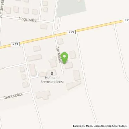 Standortübersicht der Tankstelle Hofmann Fahrzeugbau in 65558 Gückingen / b. Diez