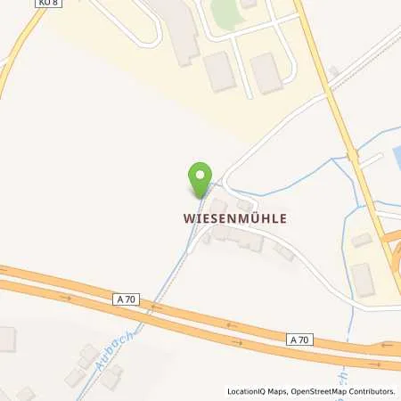 Standortübersicht der Tankstelle AVIA-Service-Station Thurnau in 95349 Thurnau