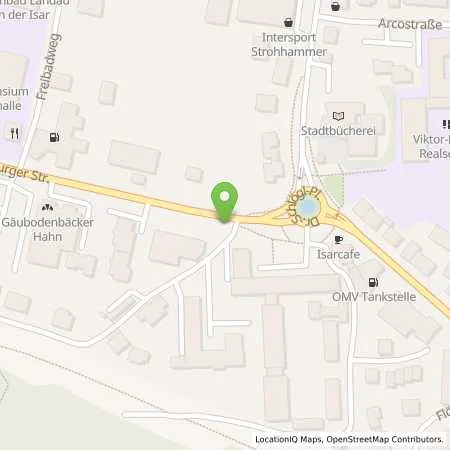 Standortübersicht der Tankstelle Autohaus im Isartal GmbH in 94405 Landau / Isar