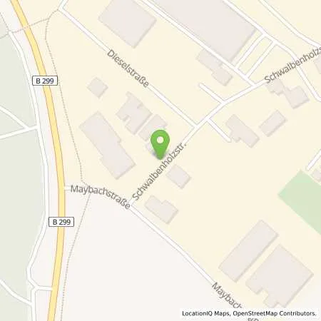 Standortübersicht der Tankstelle Autohaus Krüger in 84137 Vilsbiburg