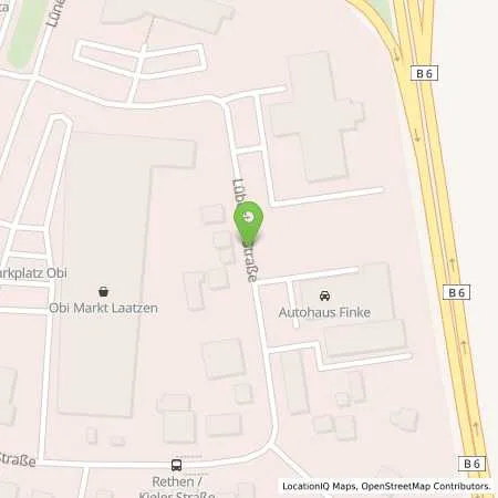 Standortübersicht der Tankstelle Autoport Finch GmbH in 30880 Laatzen