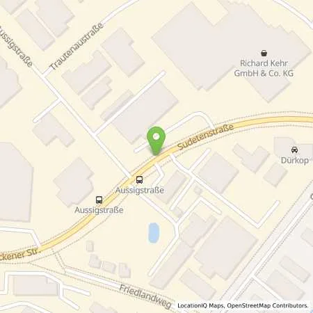 Standortübersicht der Tankstelle Autoservice Ölper Knoten in 38114 Braunschweig