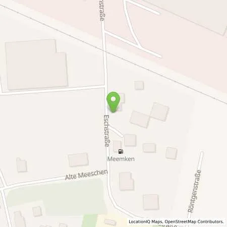 Standortübersicht der Tankstelle Meemken GmbH Mineralöle in 26169 Friesoythe